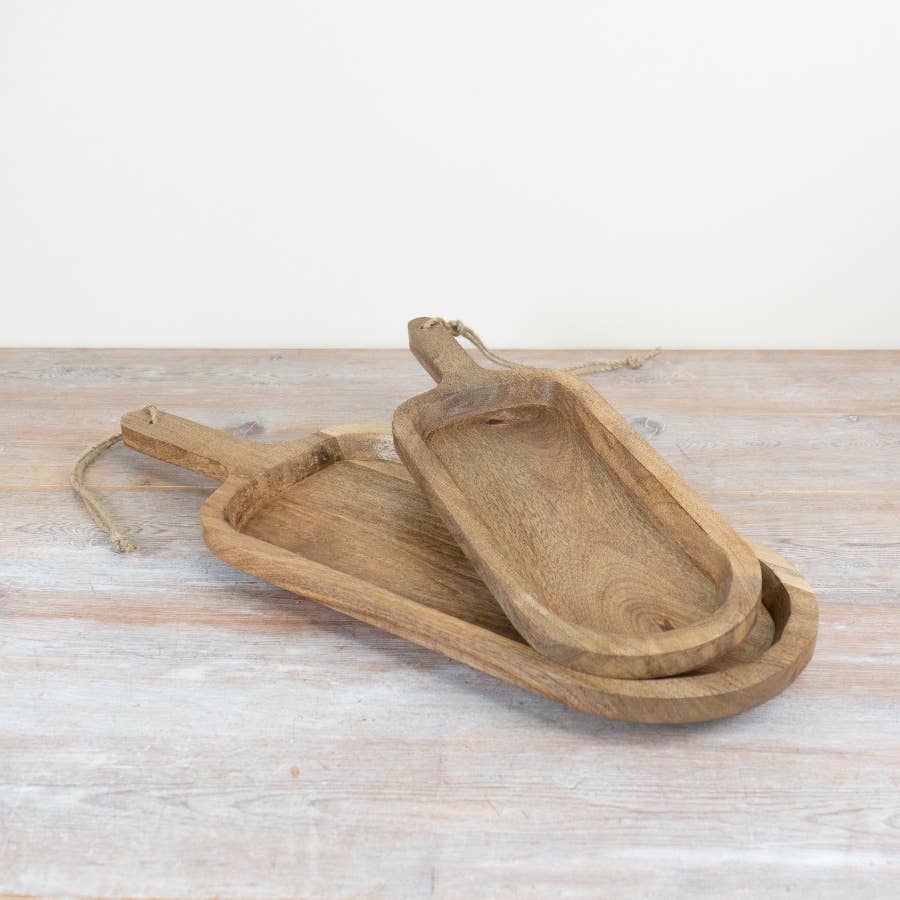 Oblong Wood Chopping Board, 45cm