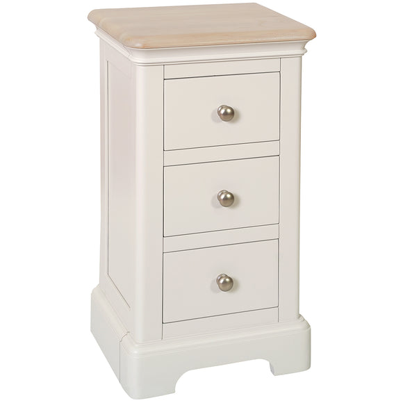 Stretton 3 Drawer Compact Bedside (LYD009)