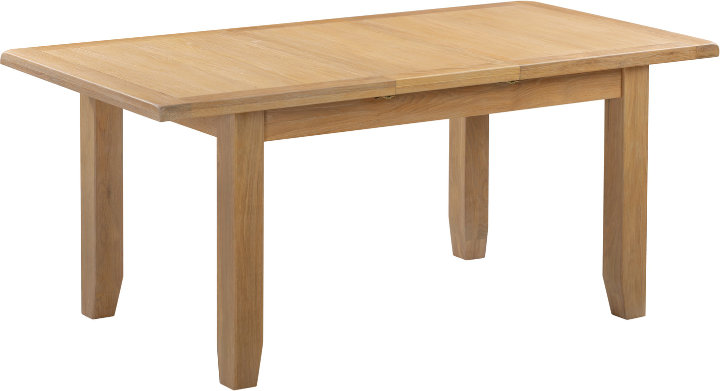 Highley Oak Extending Dining Table - Bridgnorth Furniture