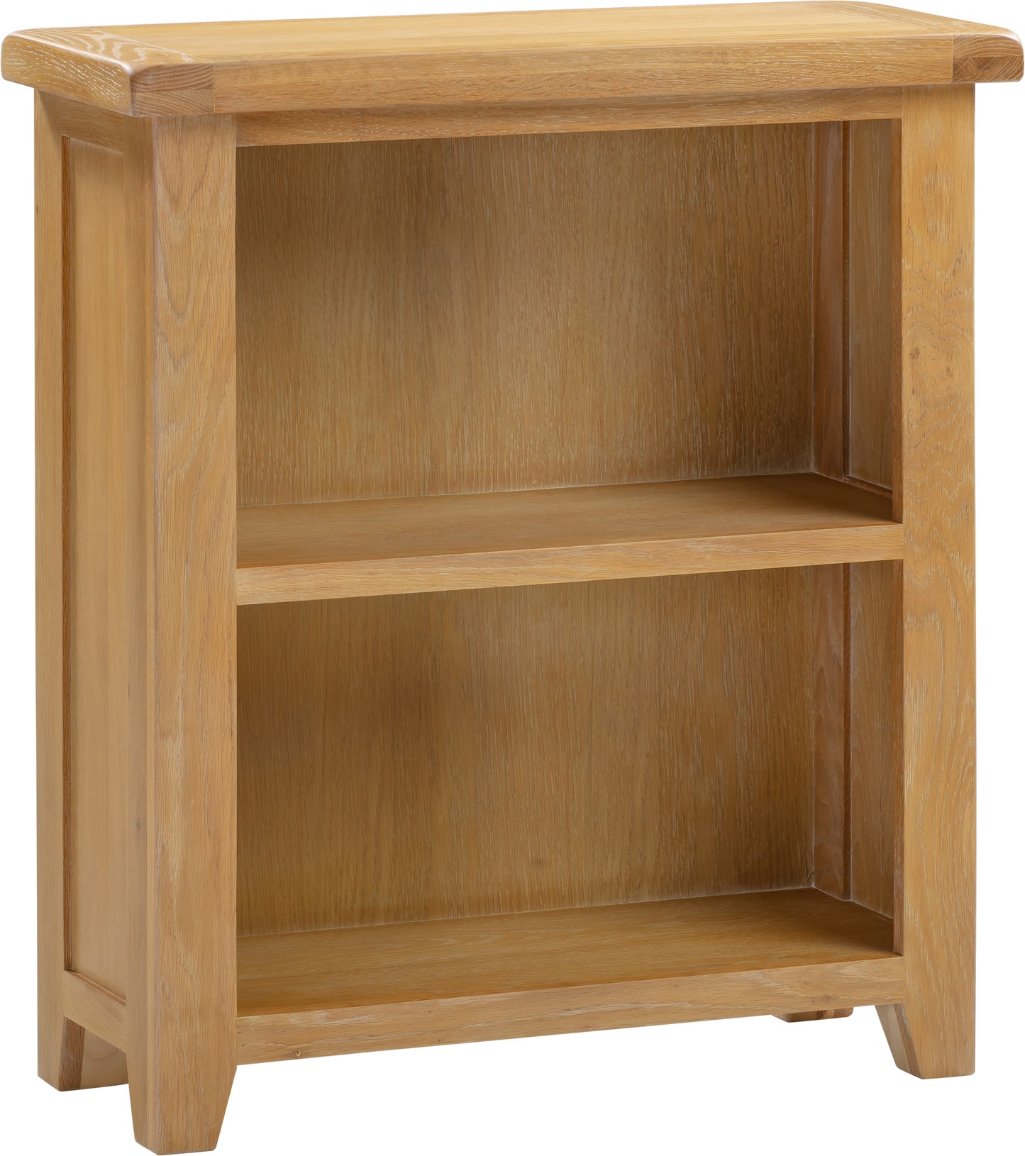 Highley Painted Oak Low Bookcase - Bridgnorth Furniture
