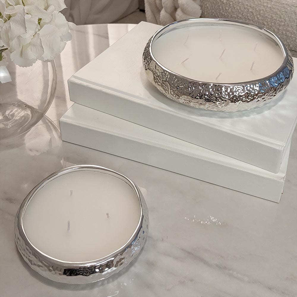 Aeolian 7 Wick Silver Scented Candle - Bridgnorth Furniture