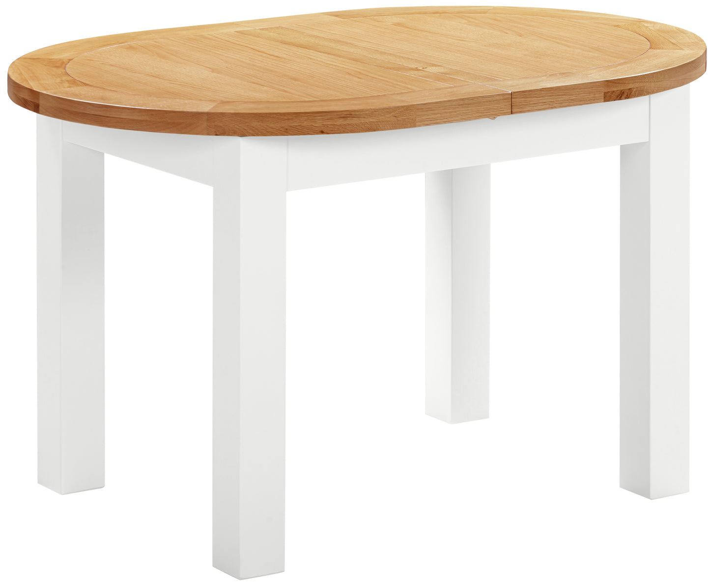 Drayton Painted D-End Extendable Table - Bridgnorth Furniture