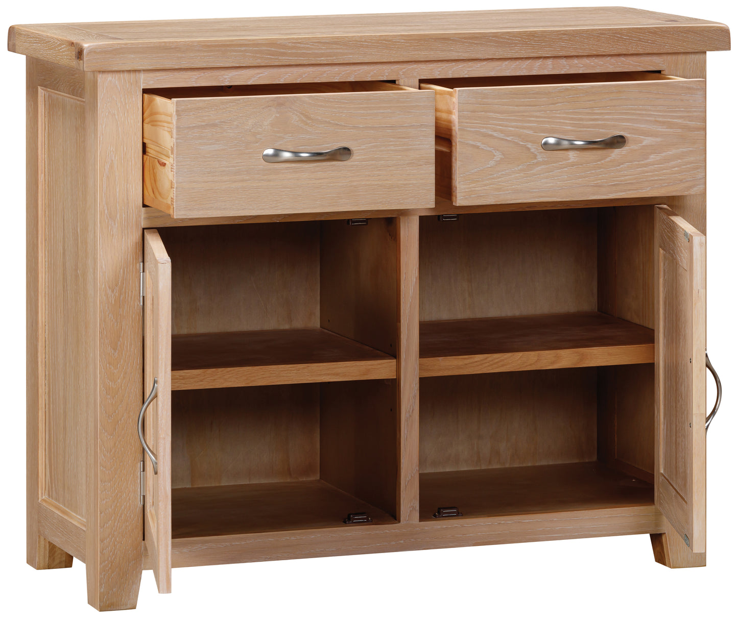 Ashford Oak 2 Door Sideboard - Bridgnorth Furniture