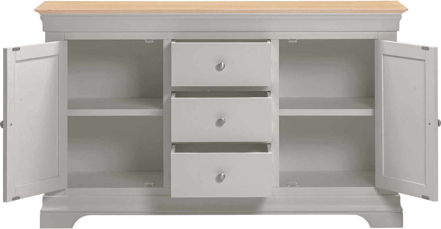 Asterley 2 Door 3 Drawer Sideboard - Bridgnorth Furniture