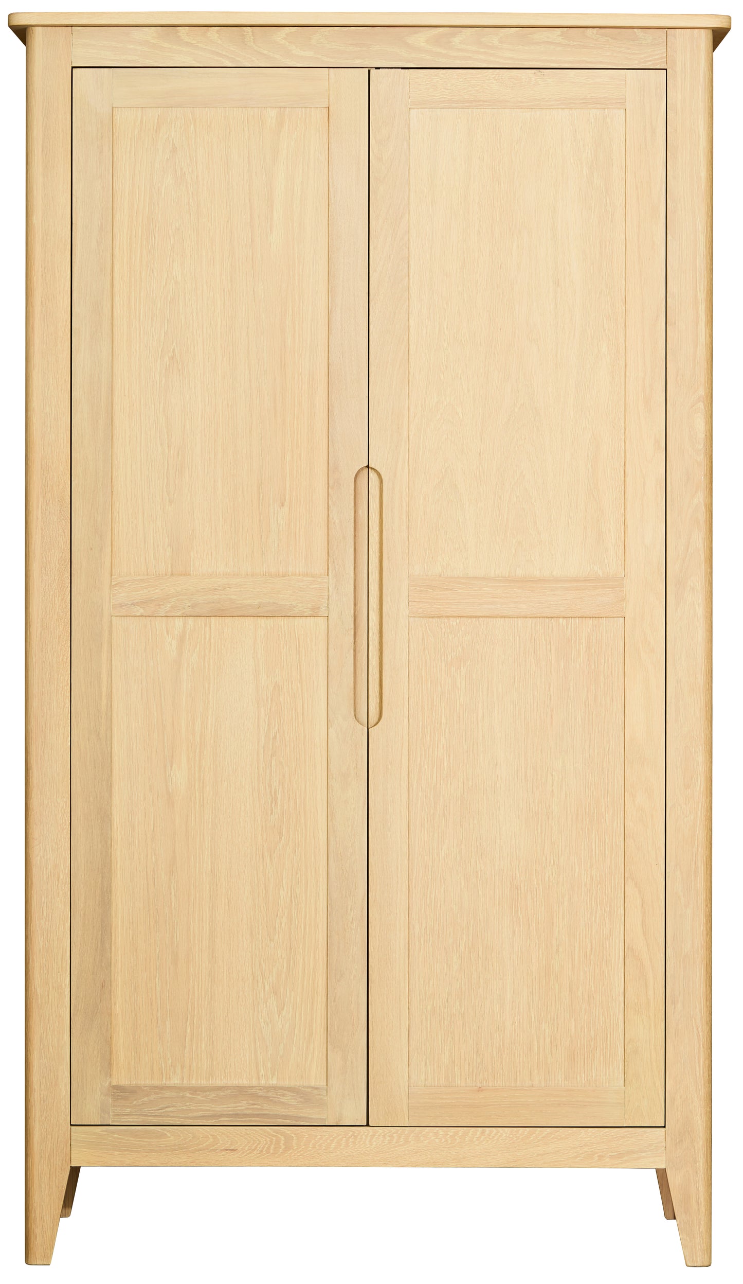 Munslow All Hanging Double Wardrobe With Shelving - Bridgnorth Furniture