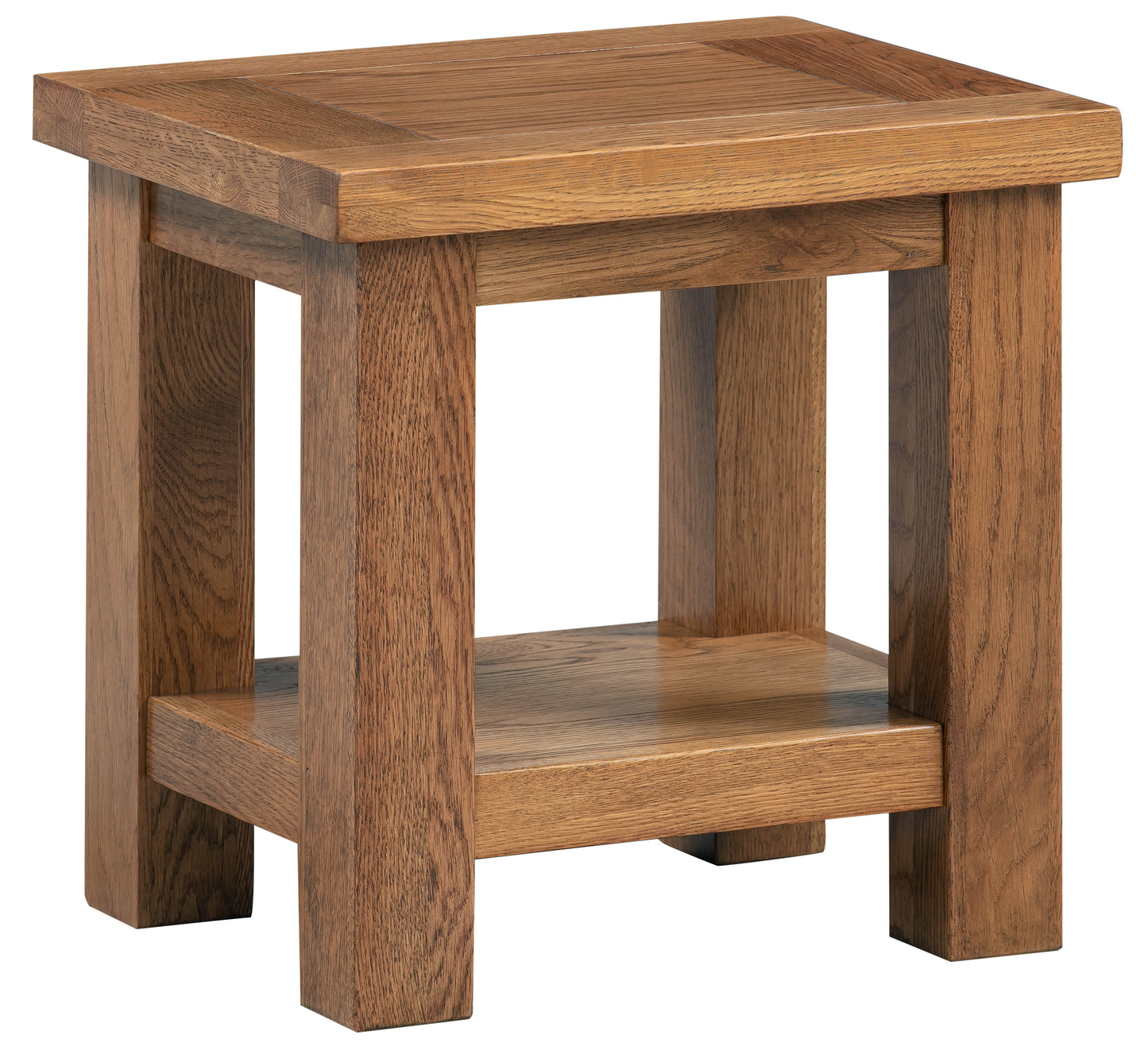 Drayton Rustic Lamp Table - Bridgnorth Furniture