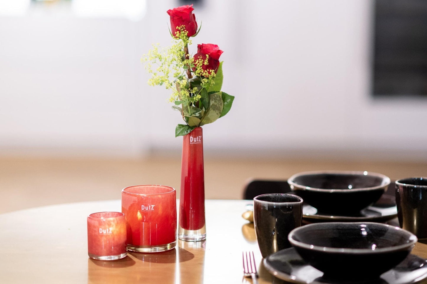 VASE SOLIFLEUR - Amber - Bridgnorth Furniture