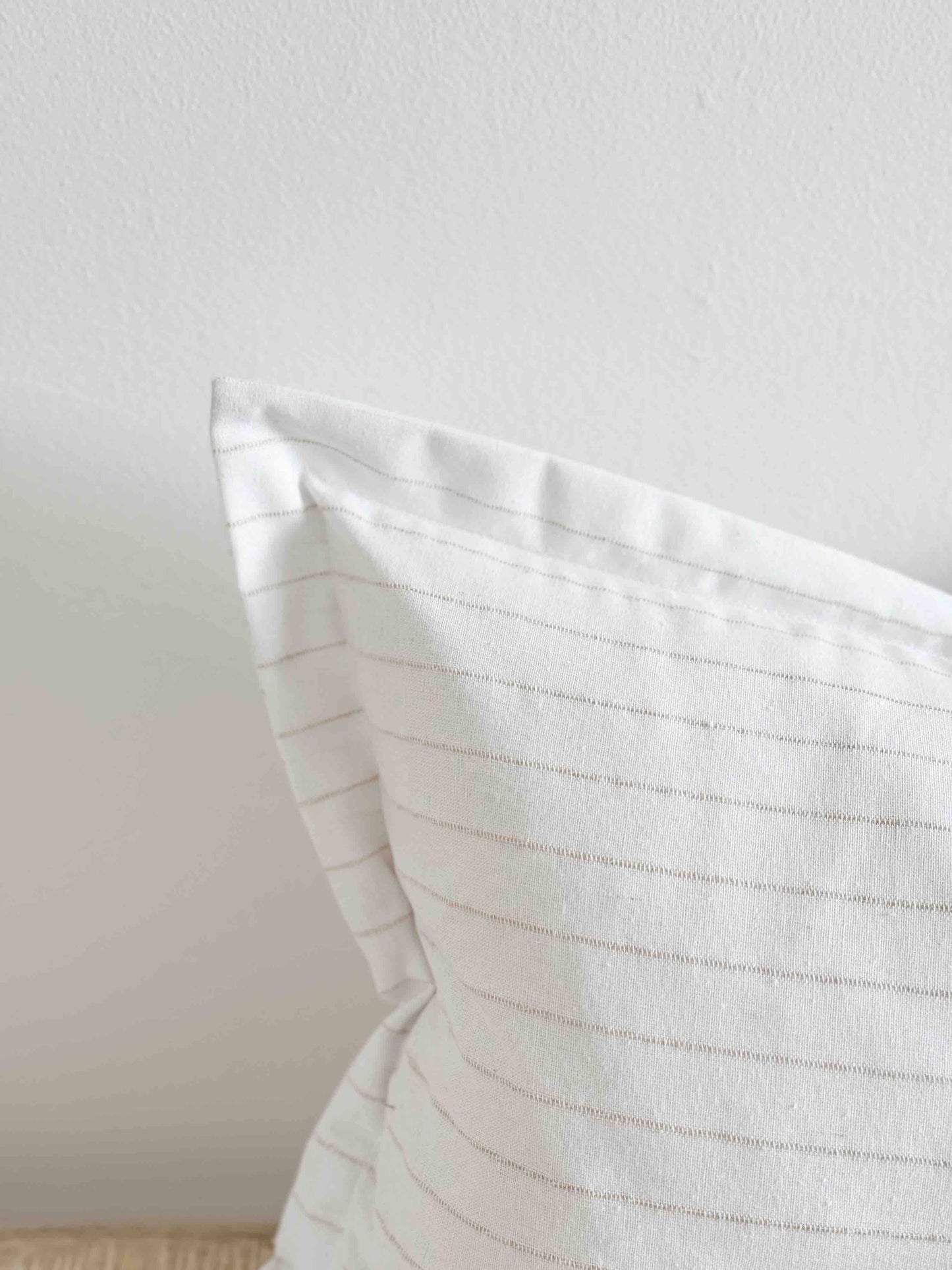 Lexie Linen Blend Cushion Cover 50x30 - White - Bridgnorth Furniture