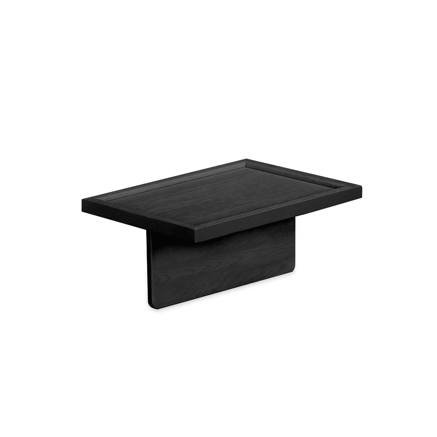 Soho Black Oak Veneer Sofa Table - Bridgnorth Furniture