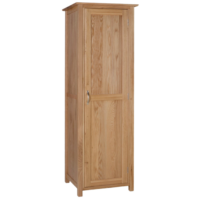 Contemporary Oak SINGLE WARDROBE