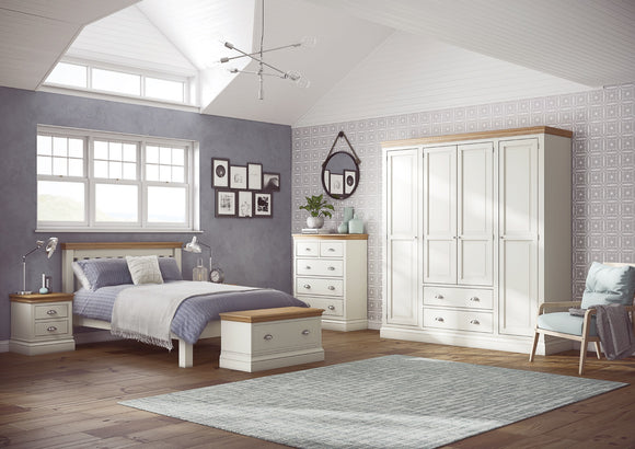 Painted bedroom furniture
