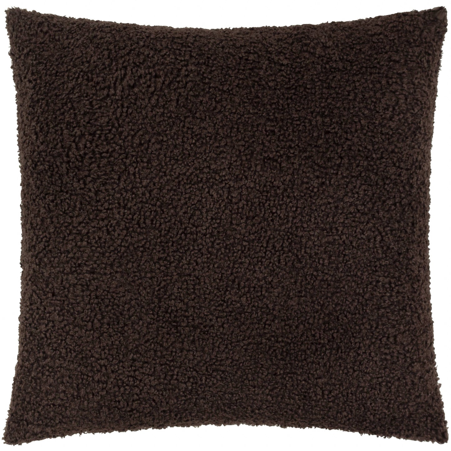 Cabu Chunky Boucle Cushion Chocolate - Bridgnorth Furniture