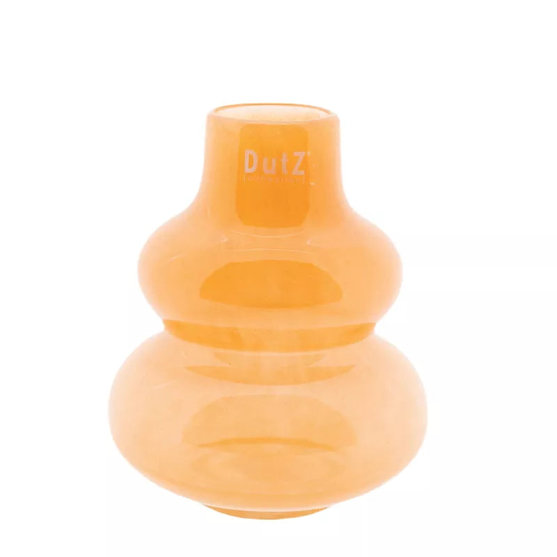 VASE SKRZYSZOW S- H16 D14 cm - TANGERINE - Bridgnorth Furniture
