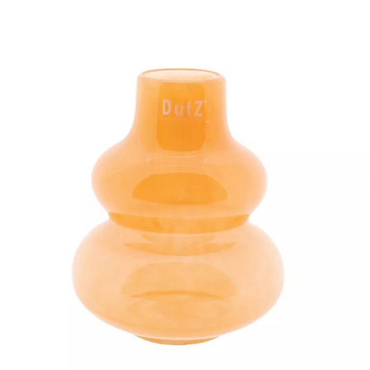 VASE SKRZYSZOW S- H16 D14 cm - TANGERINE - Bridgnorth Furniture