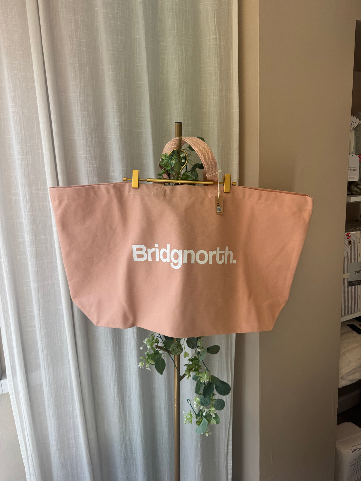 Oversized Tote | Custom Bridgnorth Tote | Organic Tote Bag