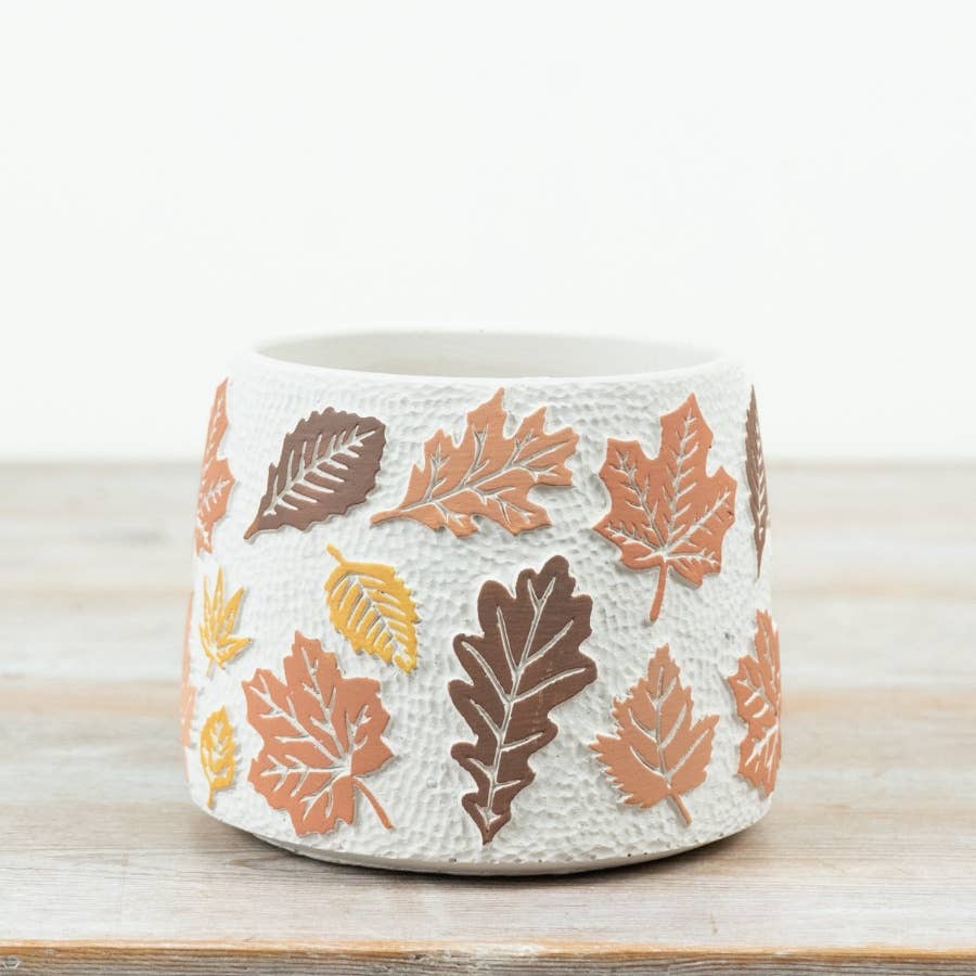 Autumn Leaf Planter, 14.5cm