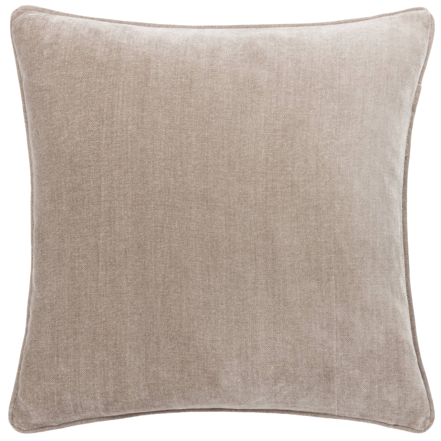 Heavy Chenille Cushion Greige - Bridgnorth Furniture