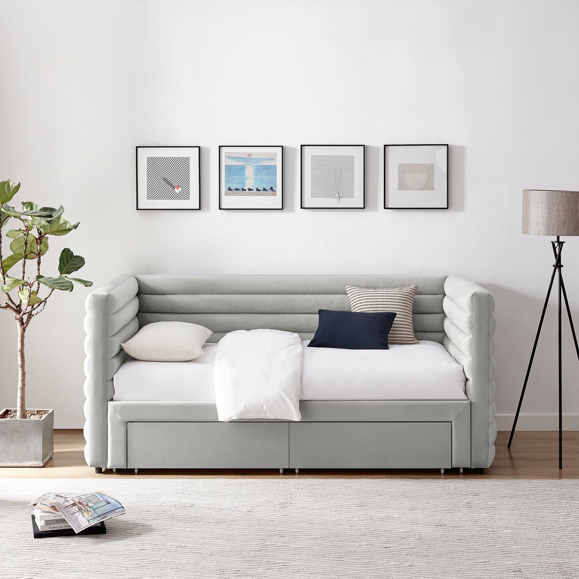 Bellatrix Daybed with Drawers - Bridgnorth Furniture