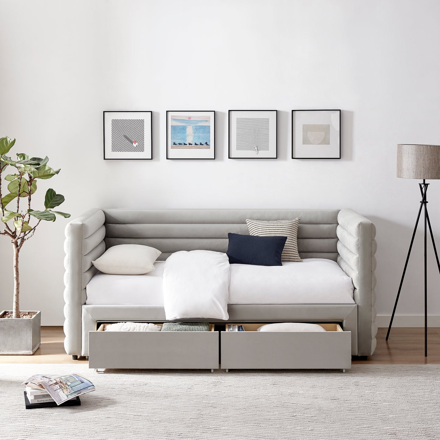 Bellatrix Daybed with Drawers - Bridgnorth Furniture
