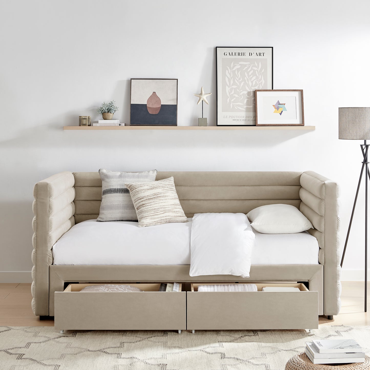 Bellatrix Daybed with Drawers - Bridgnorth Furniture