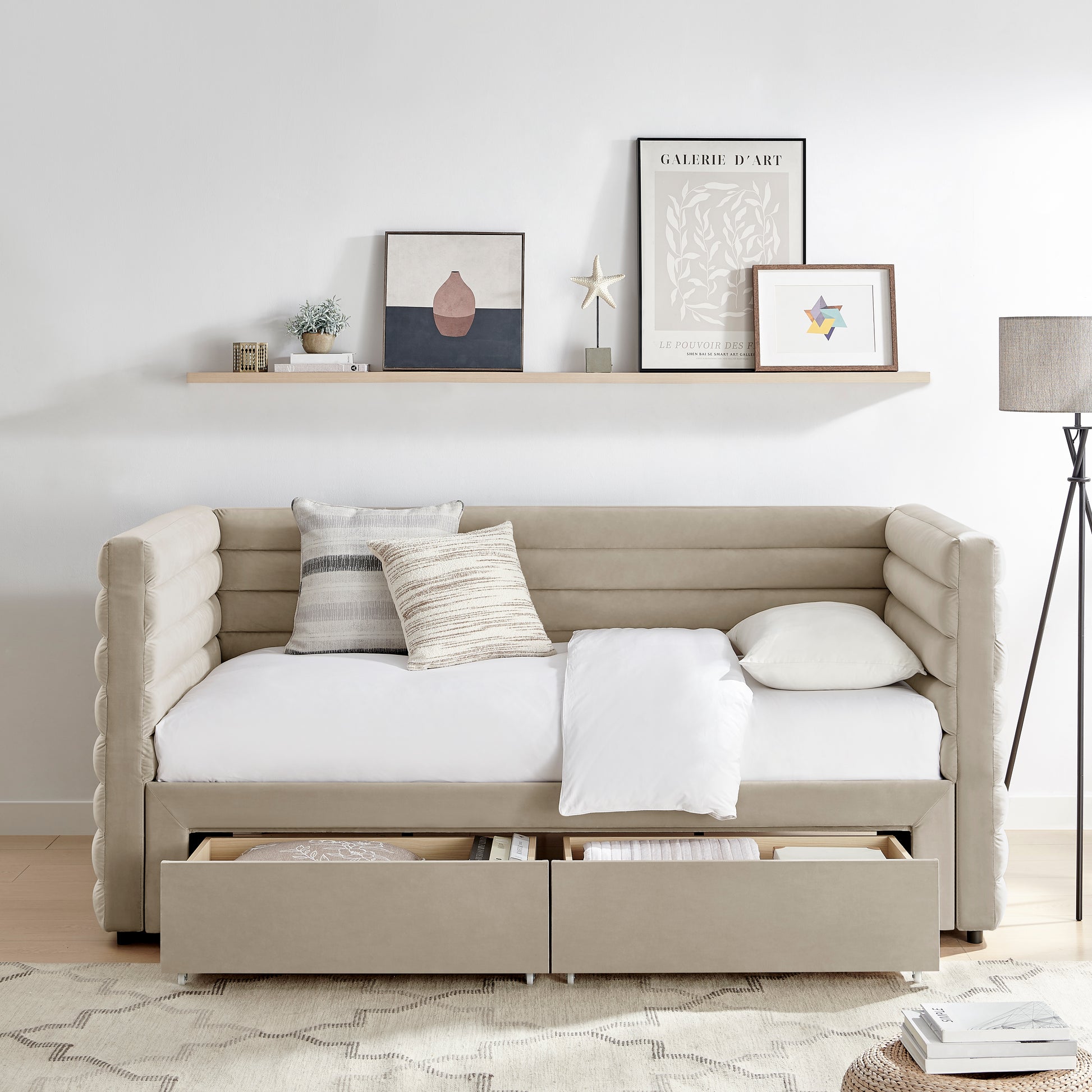 Bellatrix Daybed with Drawers - Bridgnorth Furniture