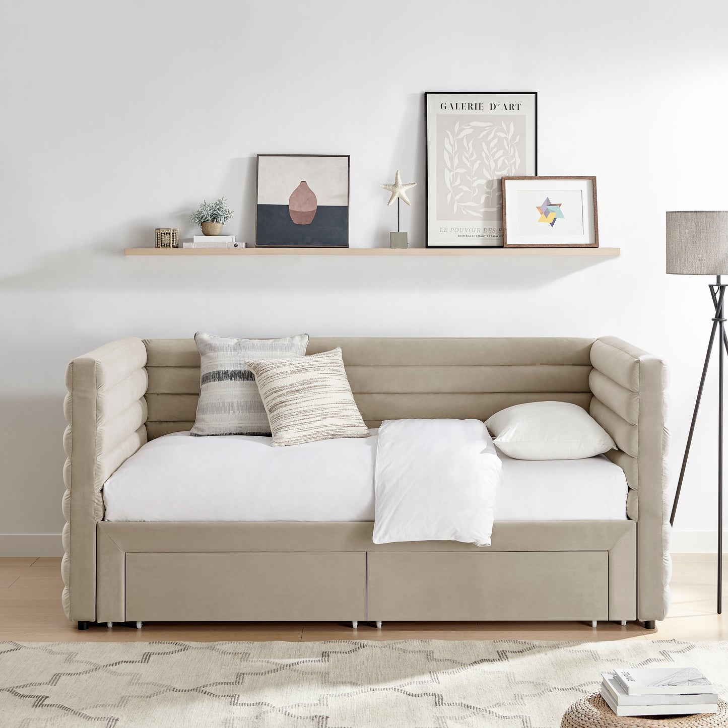 Bellatrix Daybed with Drawers - Bridgnorth Furniture