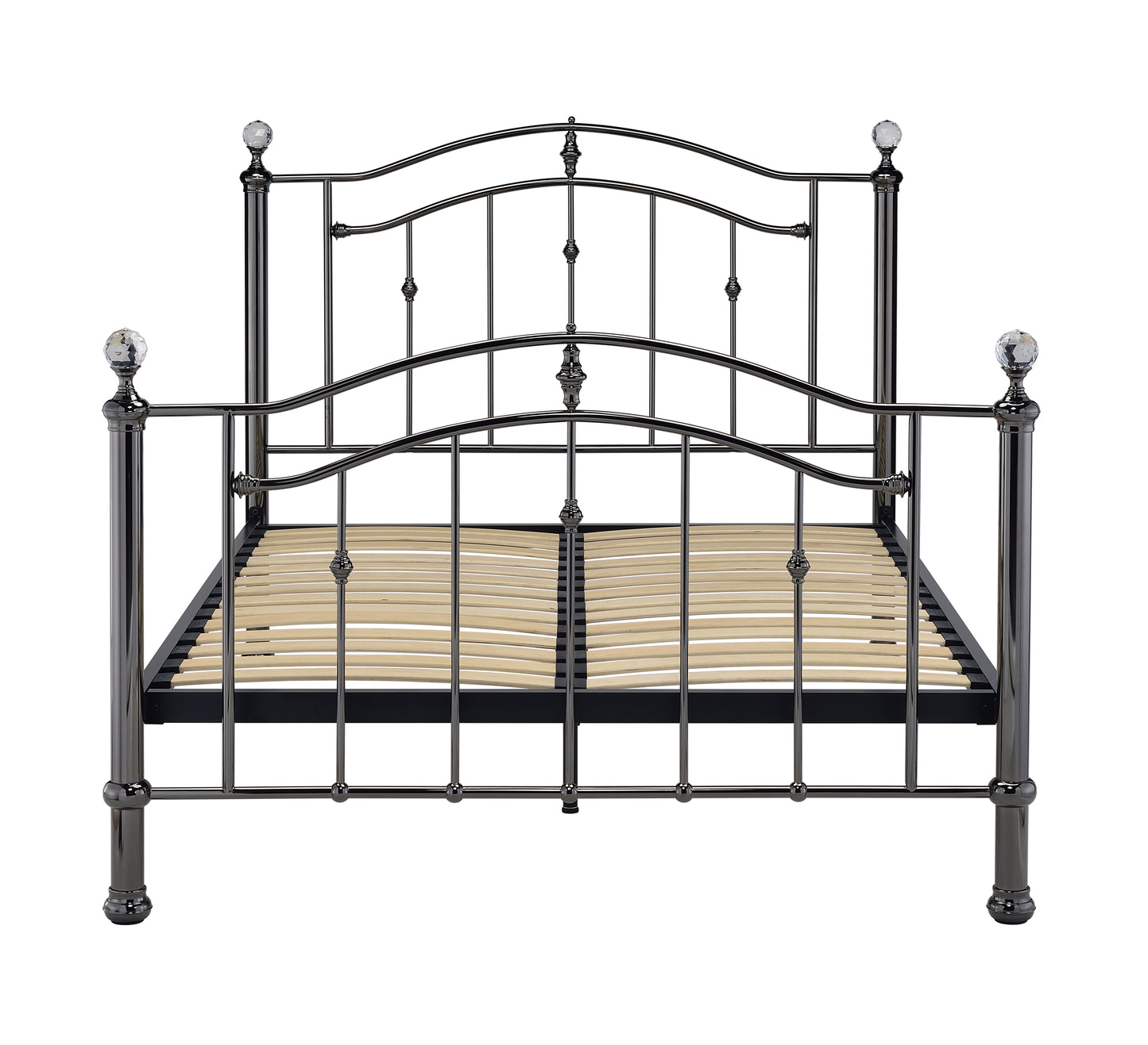 Callisto Chrome Bed Frame - Bridgnorth Furniture