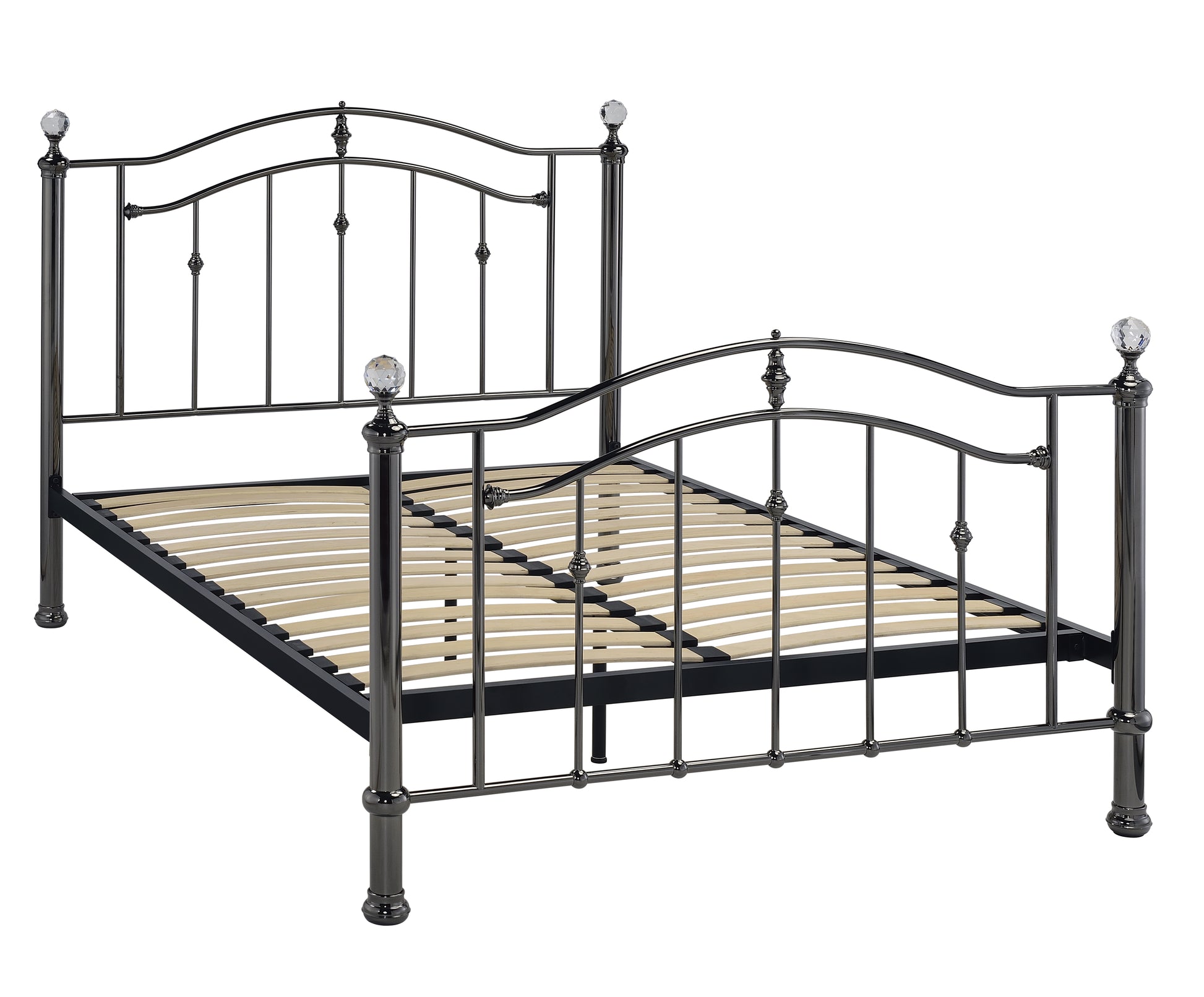 Callisto Chrome Bed Frame - Bridgnorth Furniture