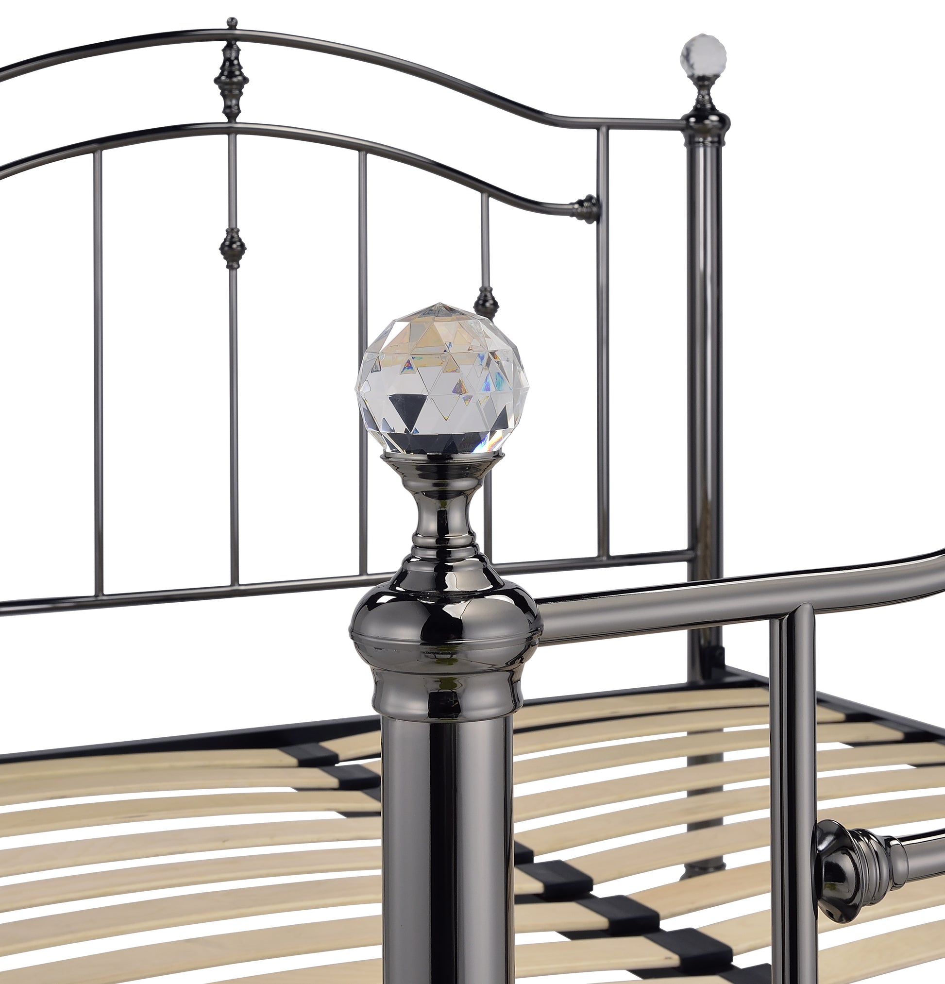 Callisto Chrome Bed Frame - Bridgnorth Furniture