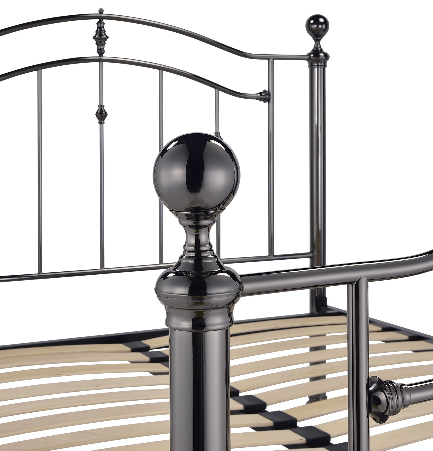 Callisto Chrome Bed Frame - Bridgnorth Furniture
