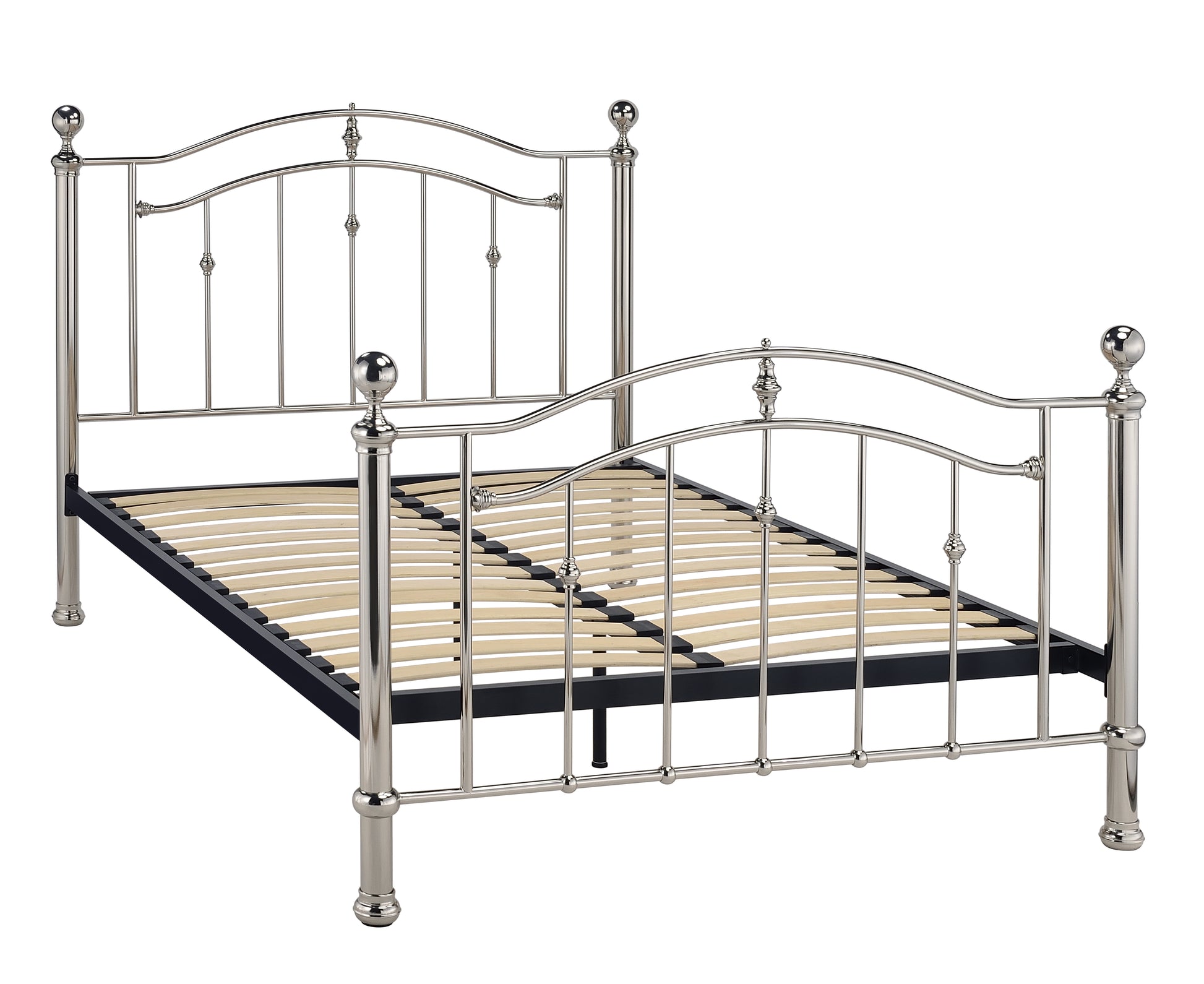 Callisto Chrome Bed Frame - Bridgnorth Furniture