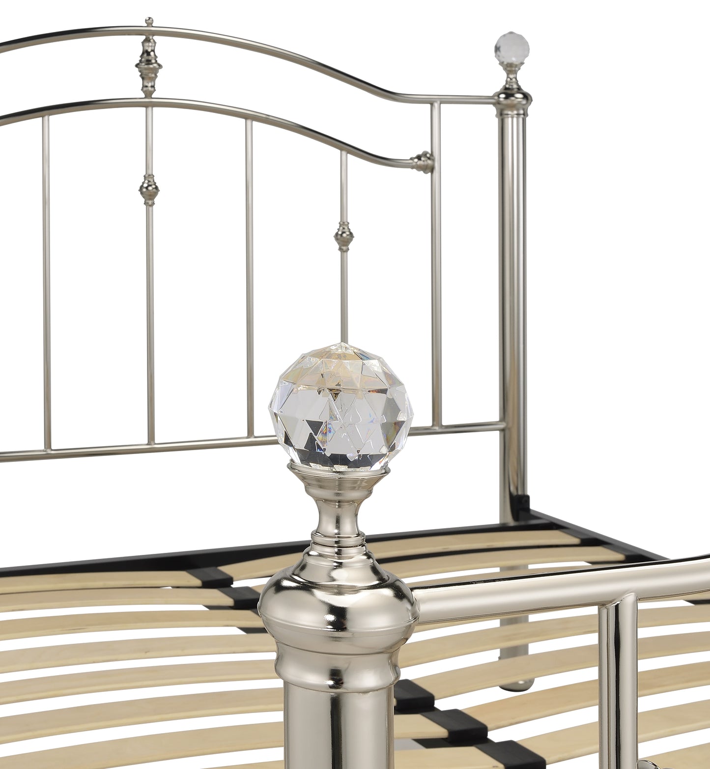 Callisto Chrome Bed Frame - Bridgnorth Furniture