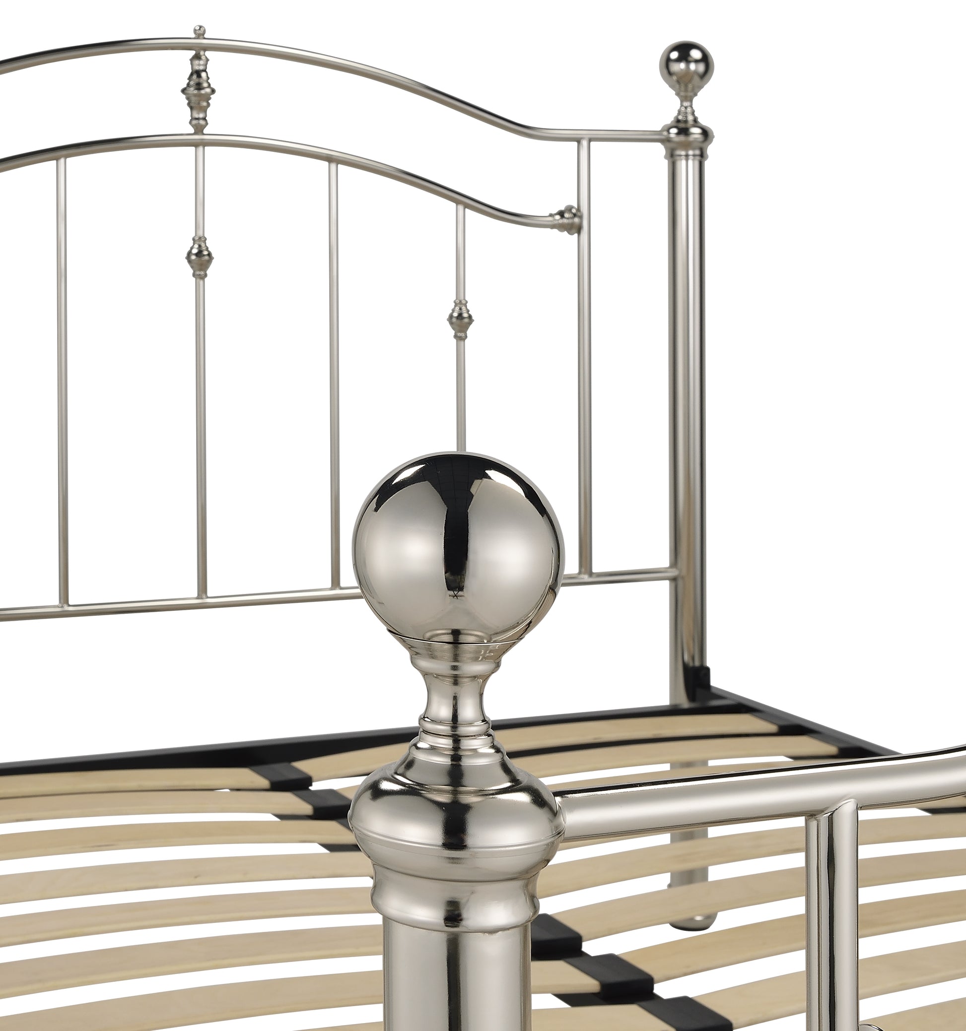 Callisto Chrome Bed Frame - Bridgnorth Furniture
