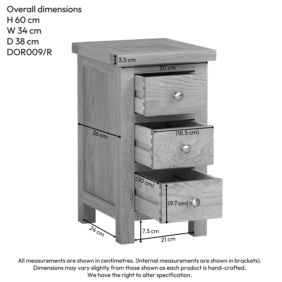 Drayton Compact Bedside
