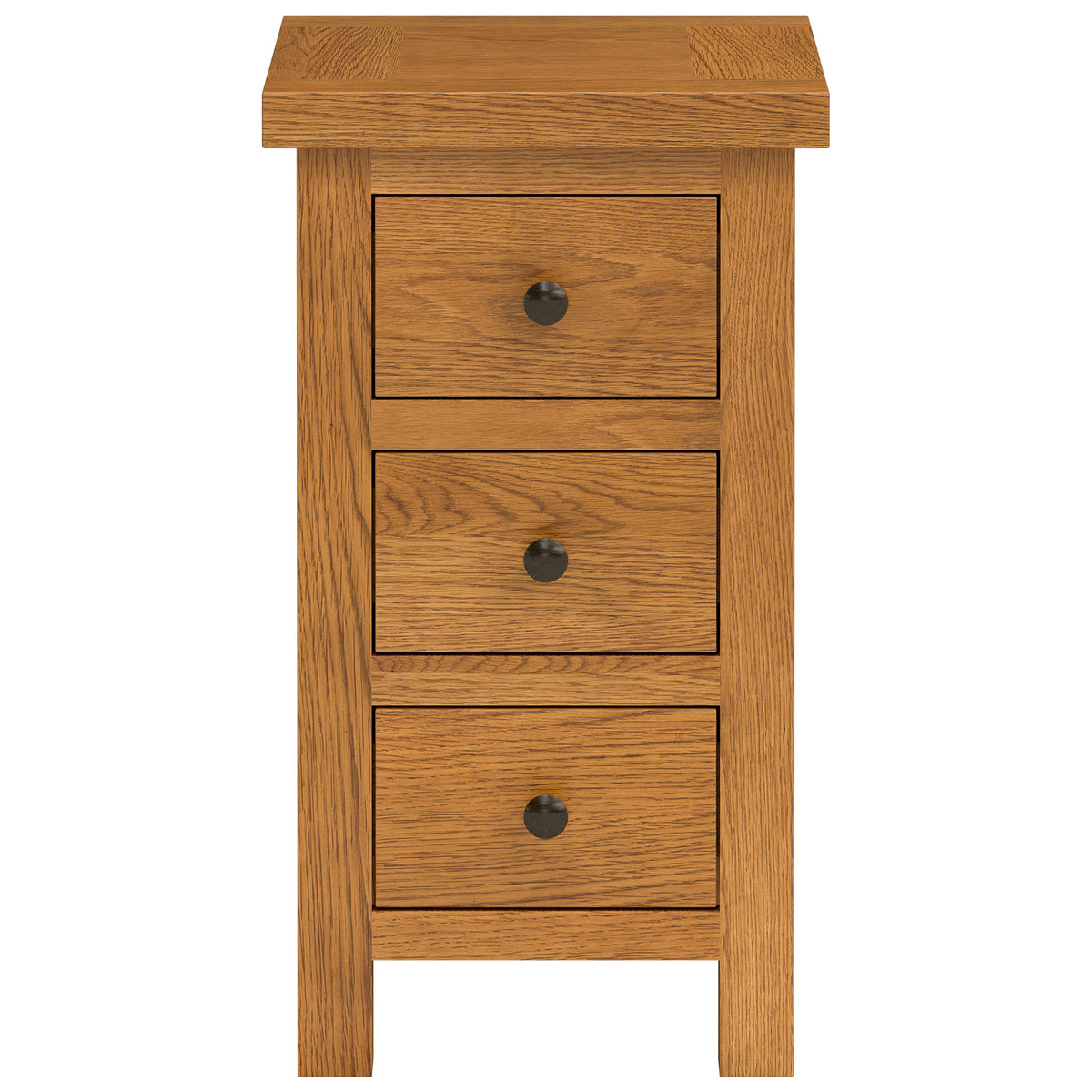 Drayton Rustic Compact Bedside - Bridgnorth Furniture