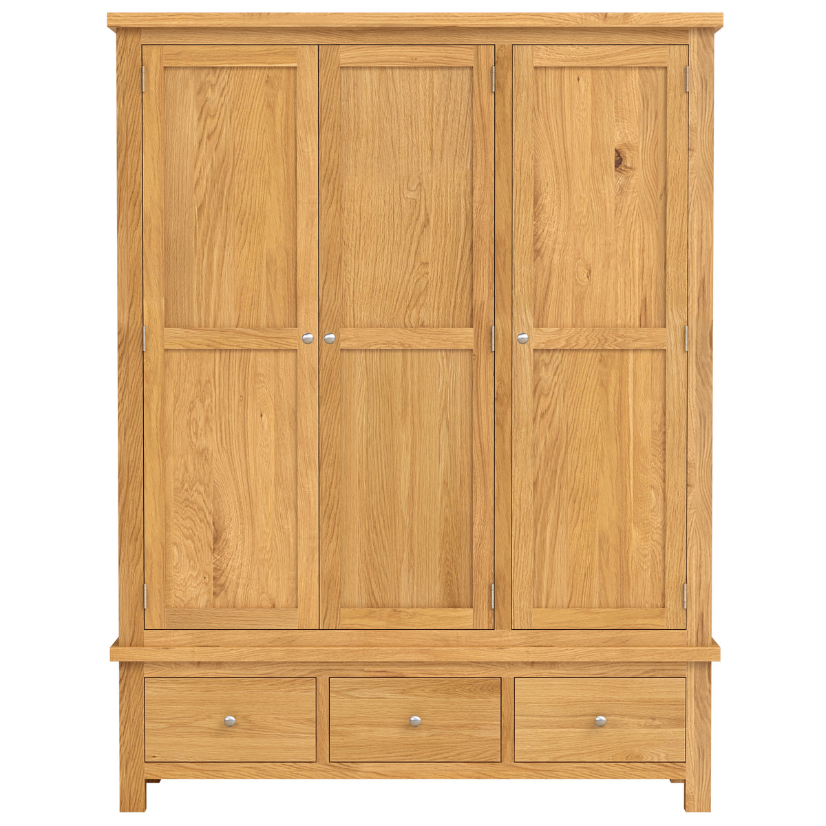 Drayton Triple Wardrobe with 3 Drawers