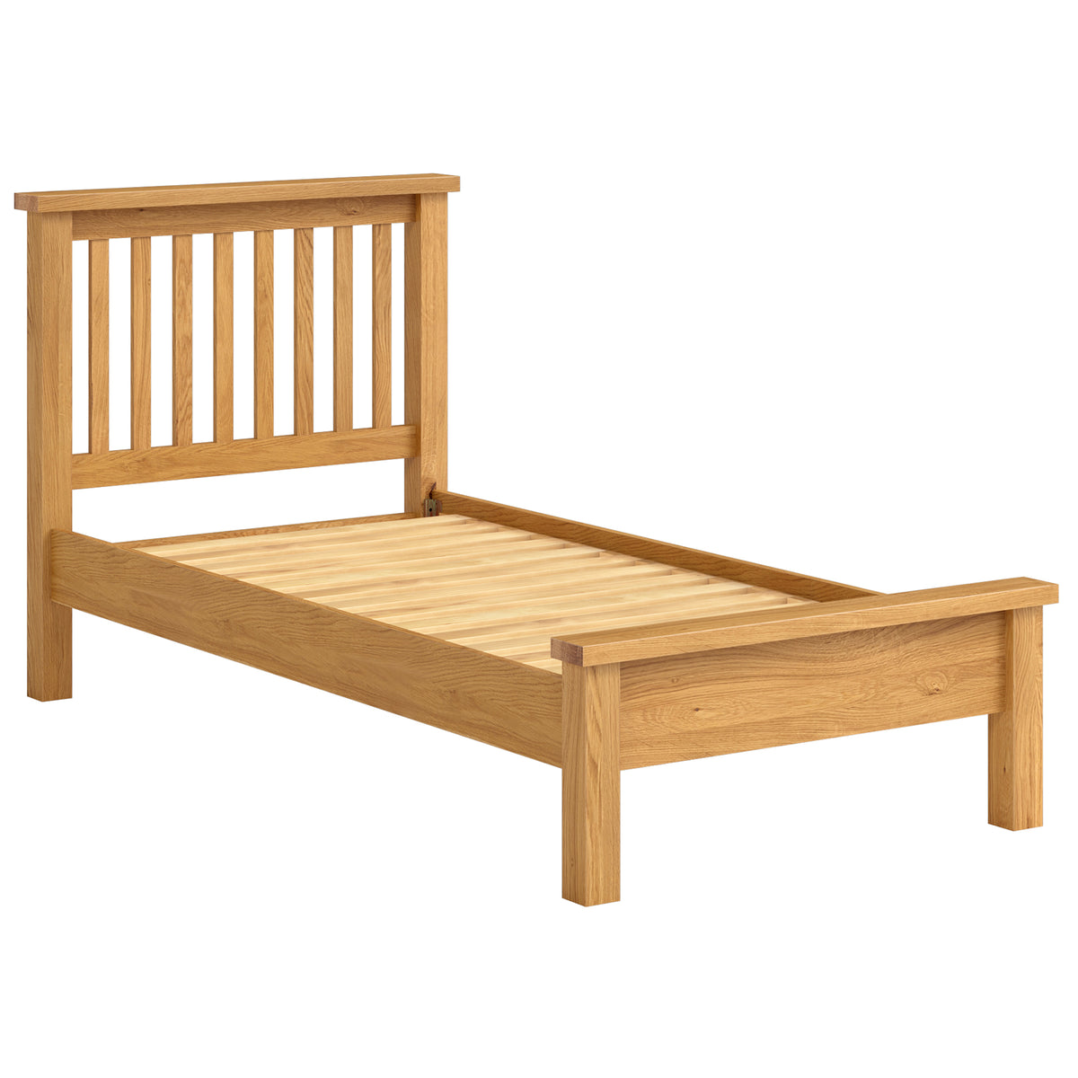 Drayton Oak Bed