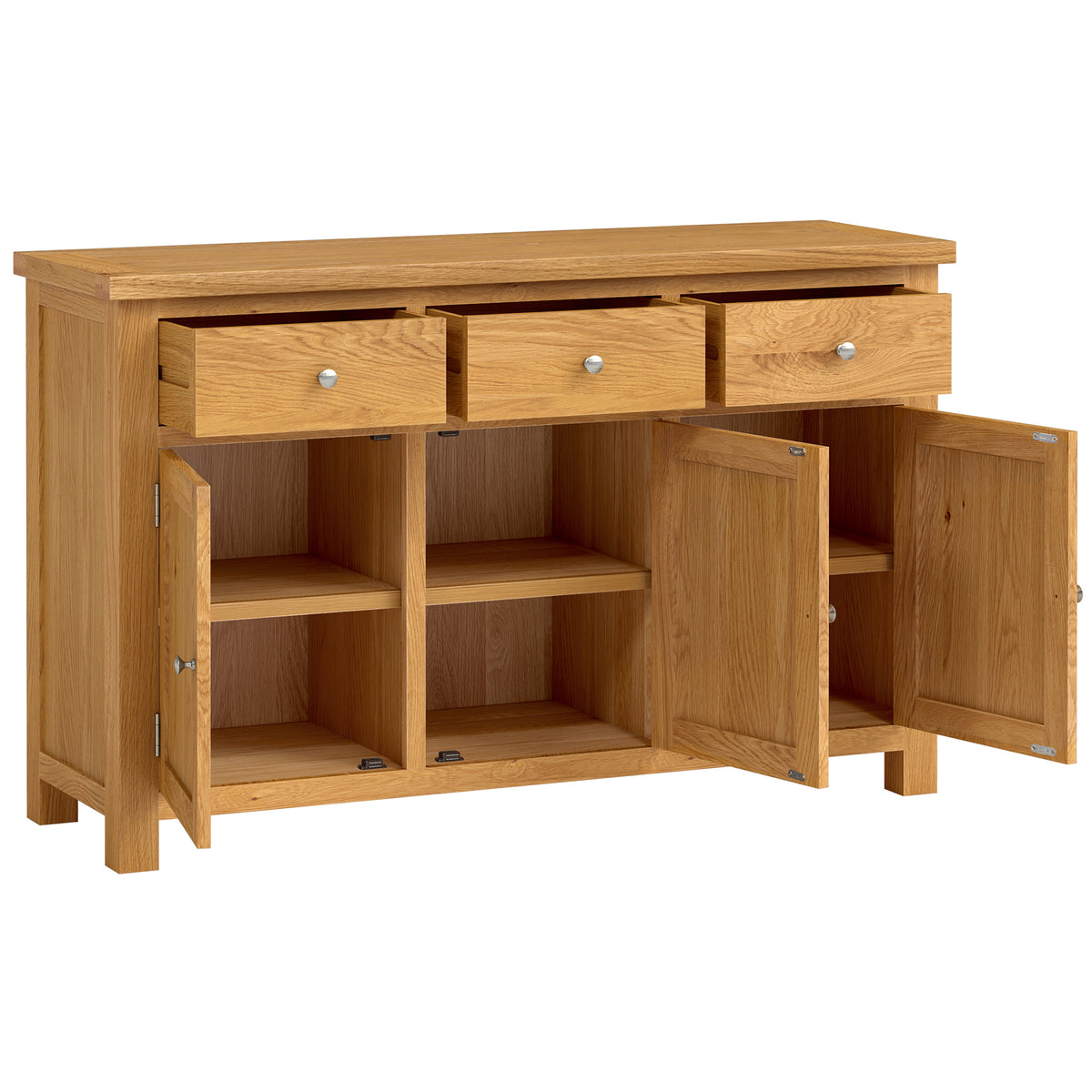 Drayton 3 Door 3 Drawer Large Sideboard - Bridgnorth Furniture