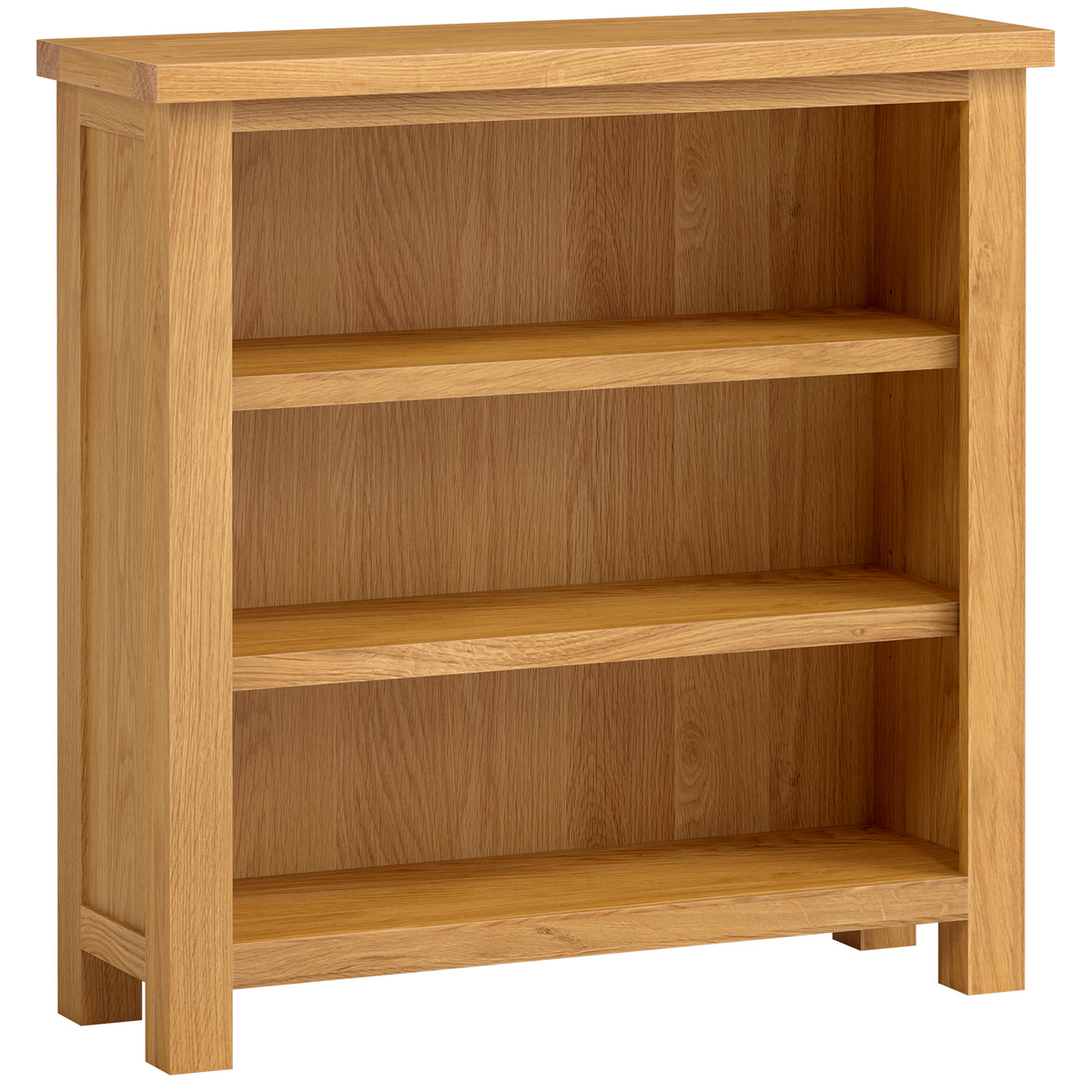 Drayton Oak 3' Bookcase - Bridgnorth Furniture
