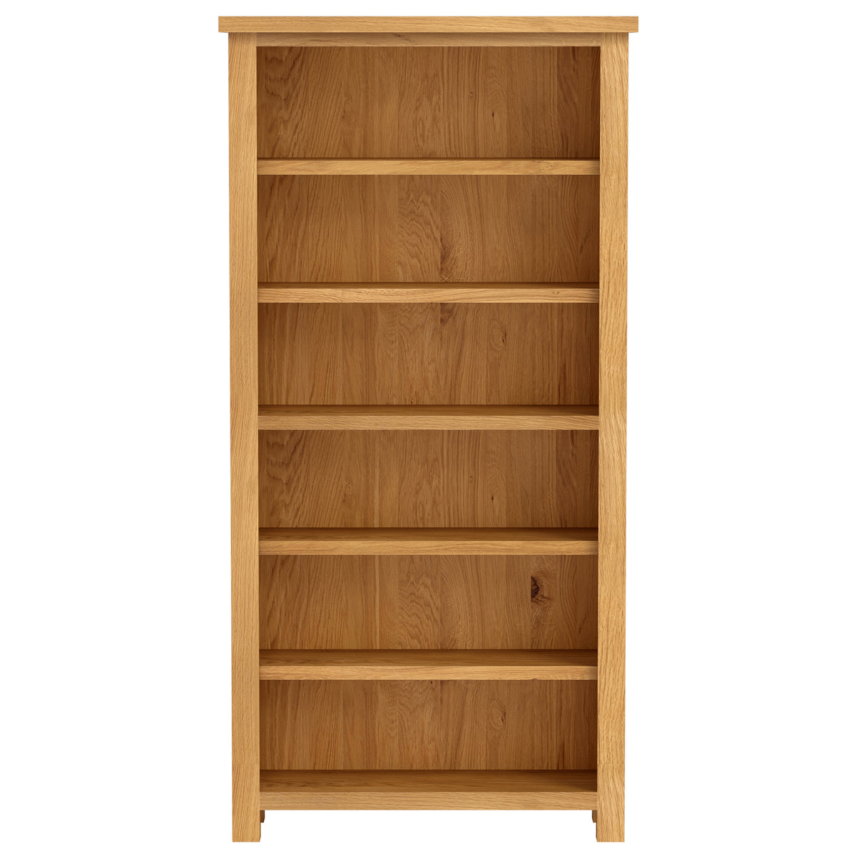 Drayton Oak 6' Bookcase - Bridgnorth Furniture