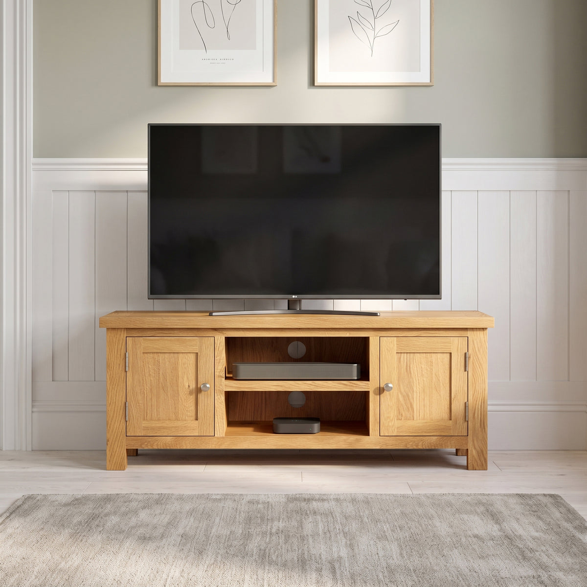 Drayton Large TV Unit - Bridgnorth Furniture