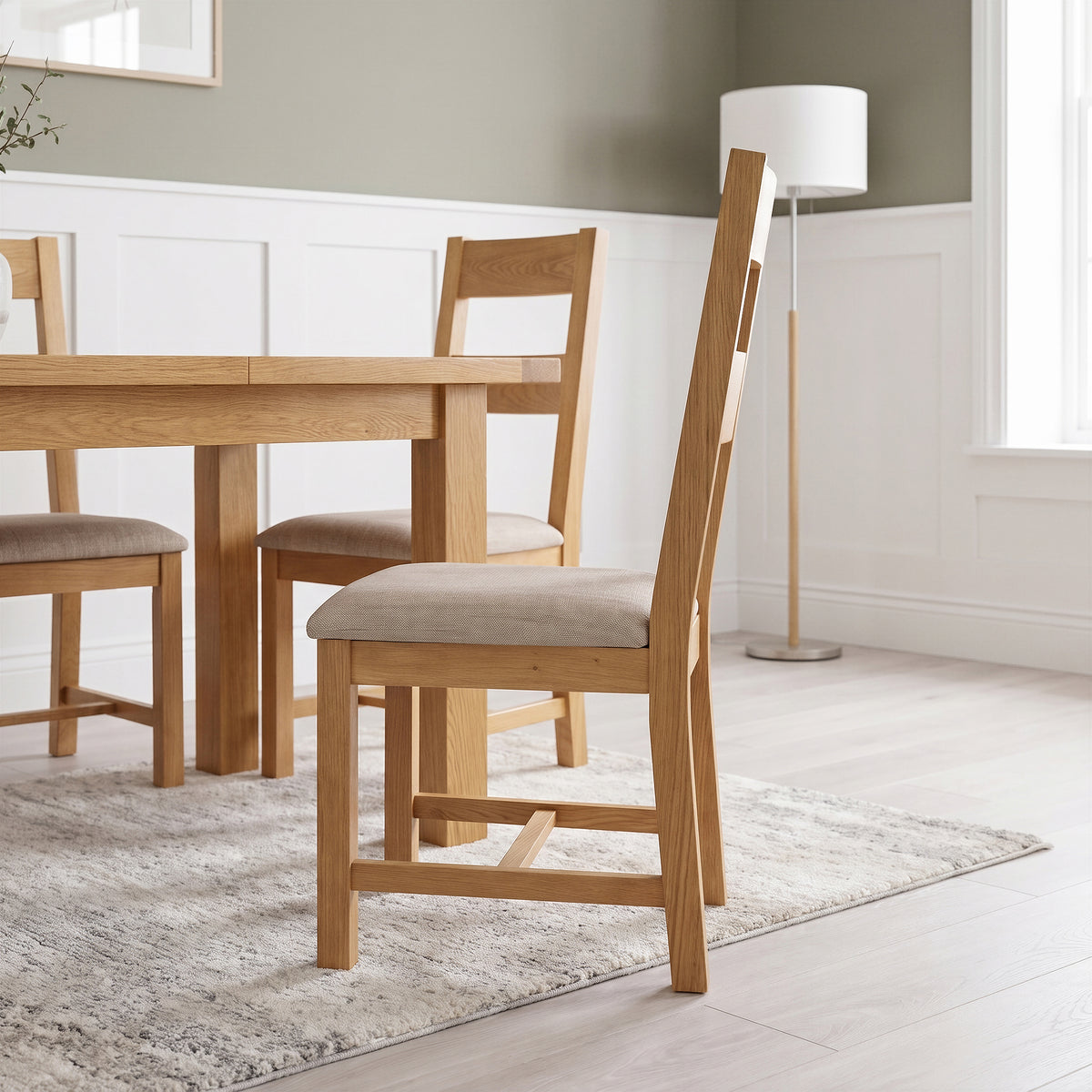 Drayton Oak Ladder Back Dining Chair