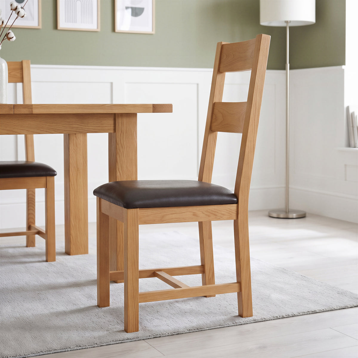 Drayton Oak Ladder Back Dining Chair