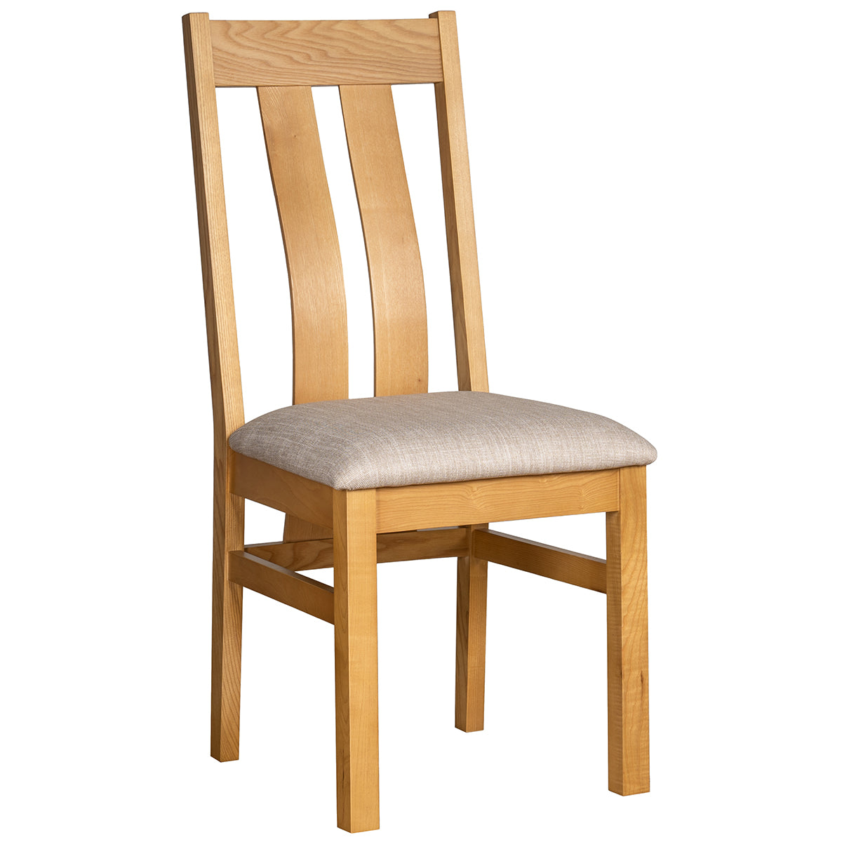 Drayton Oak Twin Slat Dining Chair