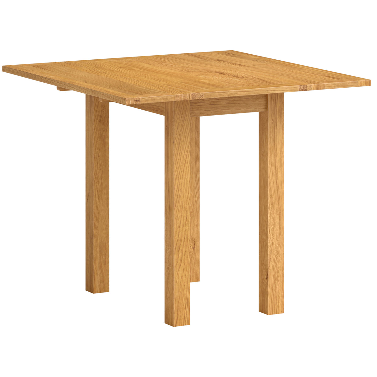 Drayton Oak Square Drop-Leaf Dining Table - Bridgnorth Furniture