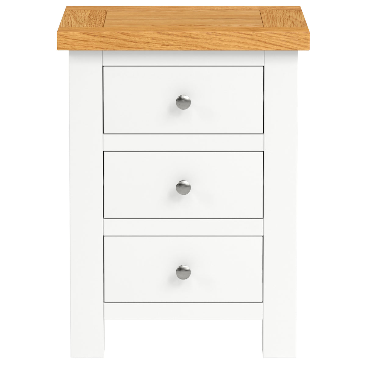 Drayton Painted 3 Drawer Bedside