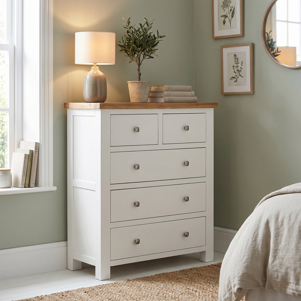 Drayton Painted 3 + 2  Chest