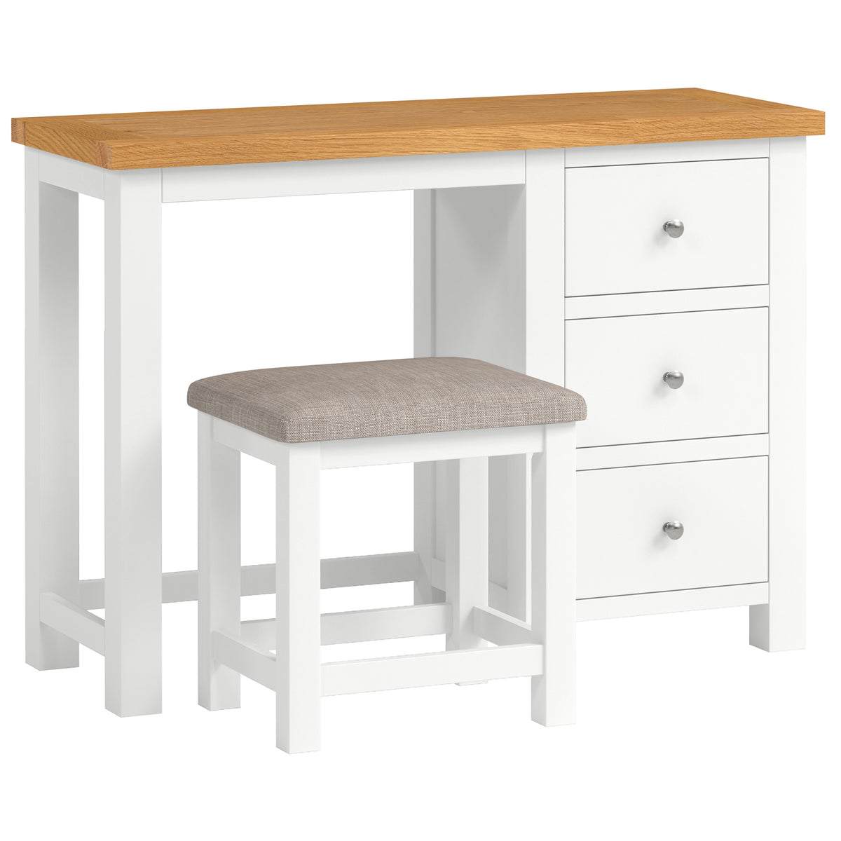 Drayton Painted Dressing Table and Stool - Bridgnorth Furniture