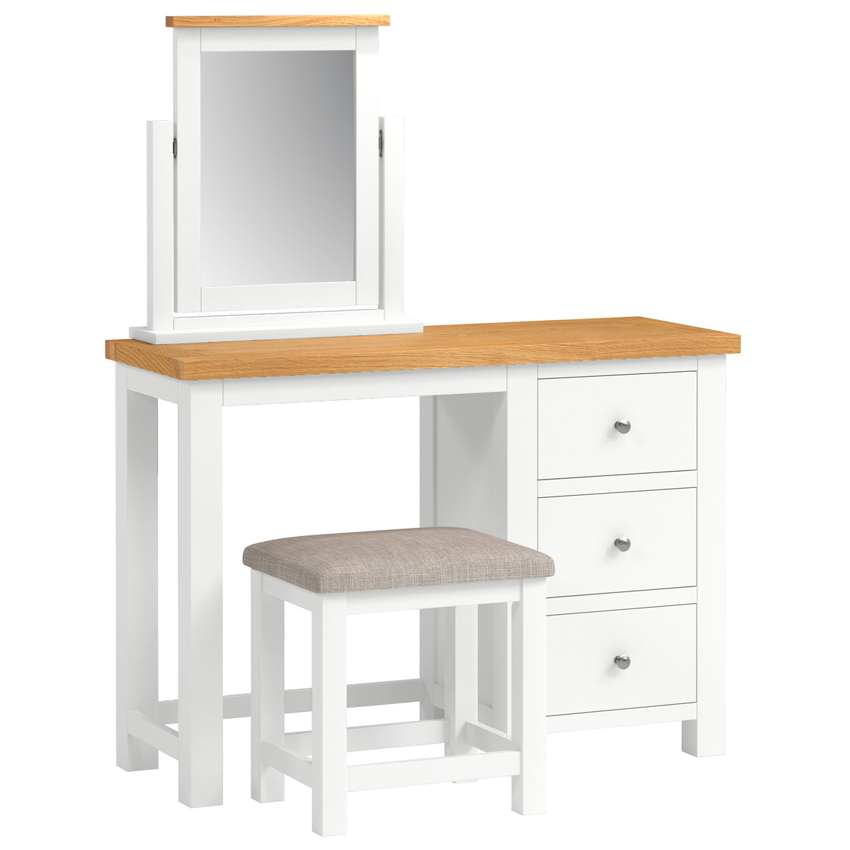 Drayton Painted Dressing Table and Stool - Bridgnorth Furniture