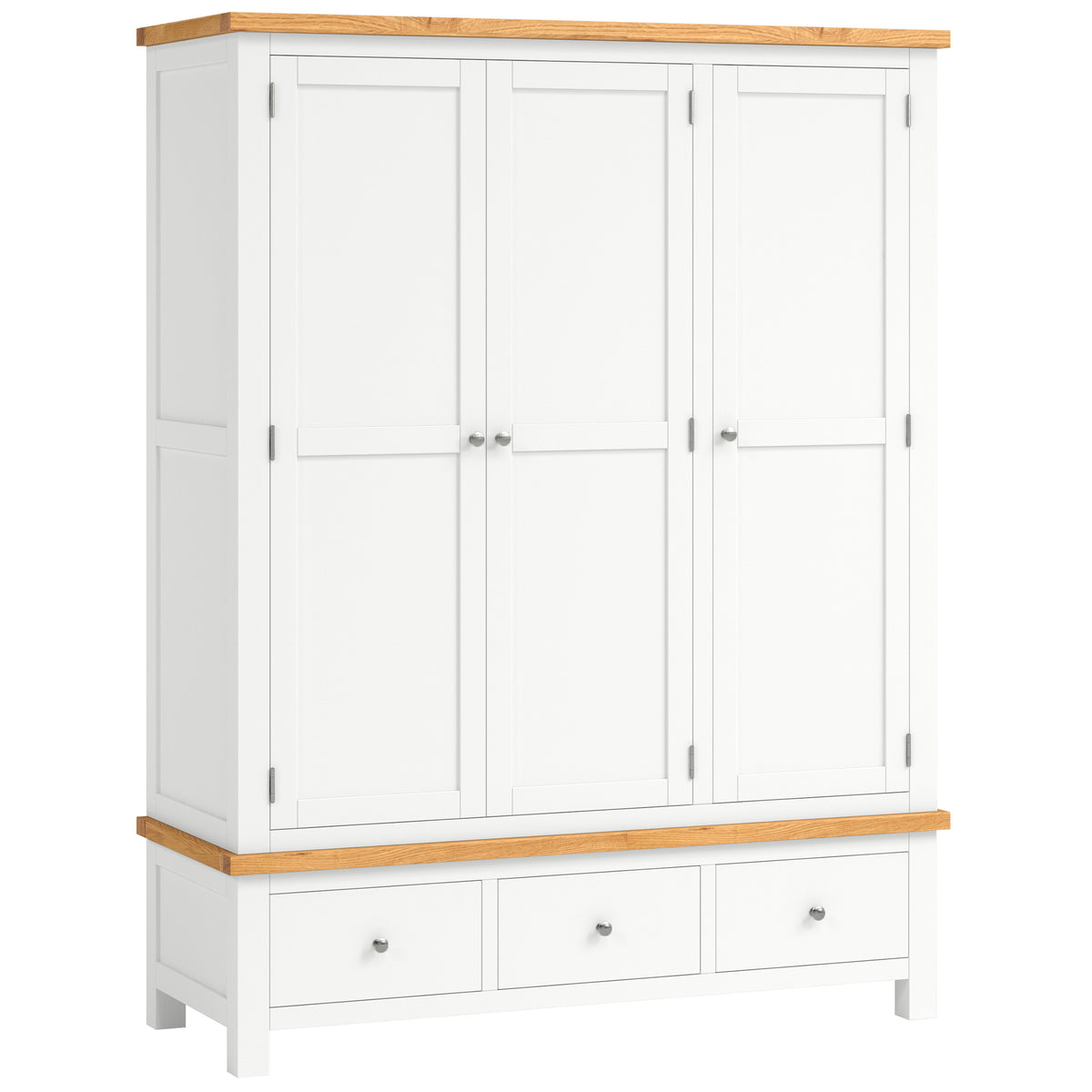 Drayton Painting Tripple Wardrobe - Bridgnorth Furniture
